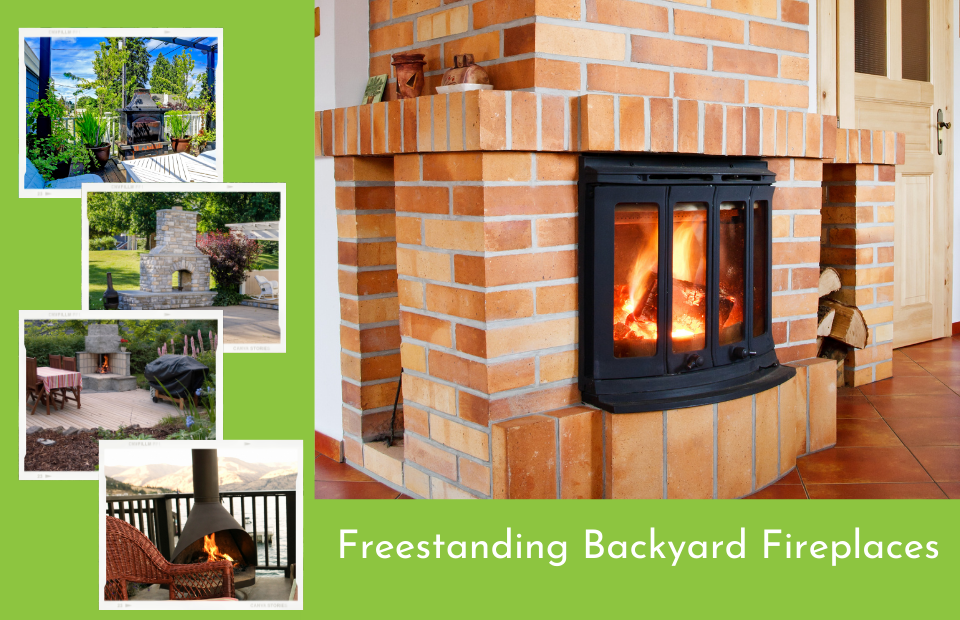 Freestanding Backyard Fireplaces